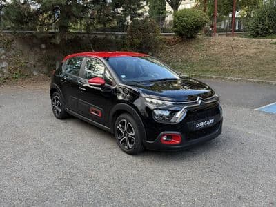 Citroën C3 III 1.2 PureTech 110 ch SS EAT6 Shine Noir