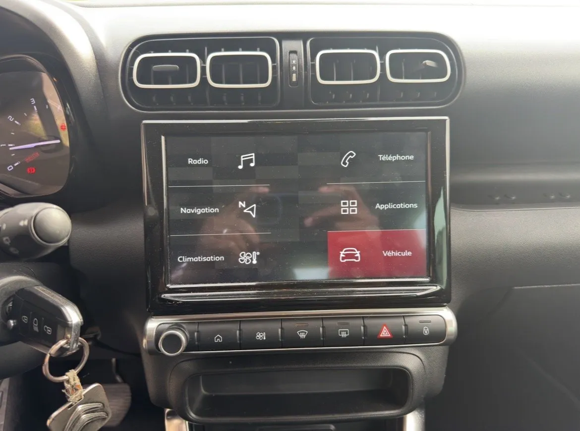 Citroën C3 Aircross 1.6 BlueHDi 120 ch EAT6 Shine Noir