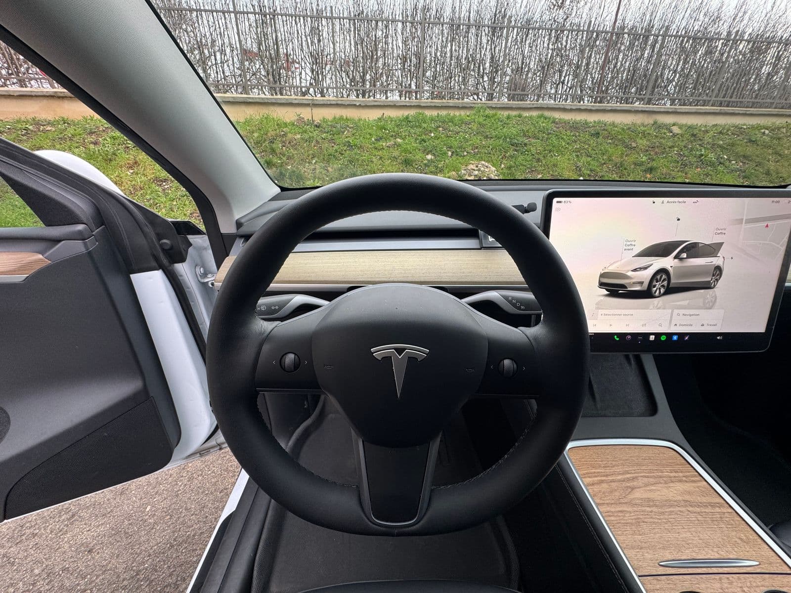 Tesla Model Y Blanc