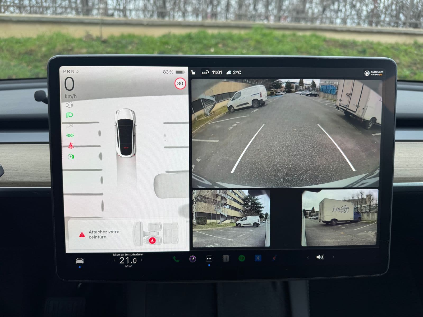 Tesla Model Y Blanc