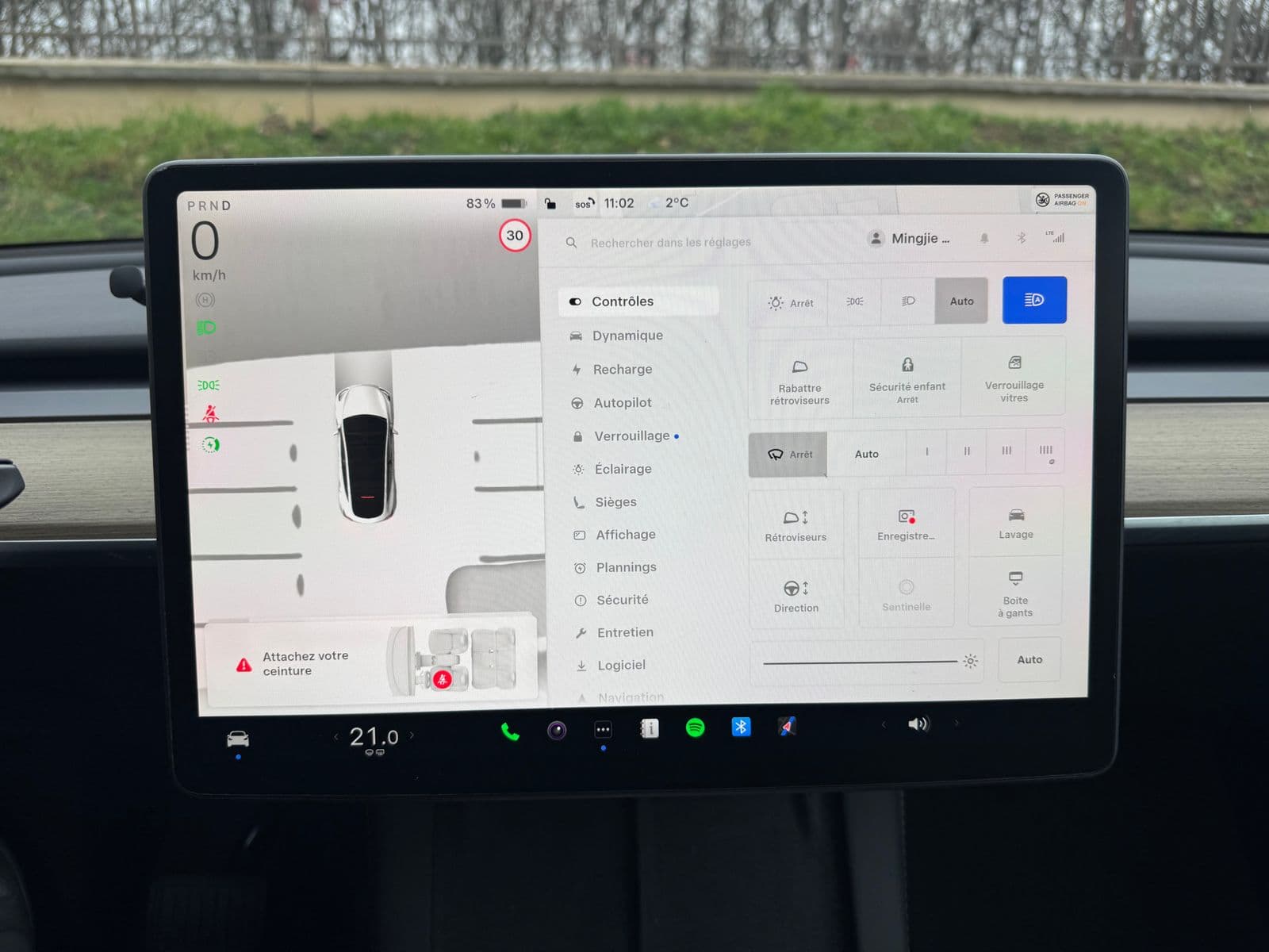 Tesla Model Y Blanc