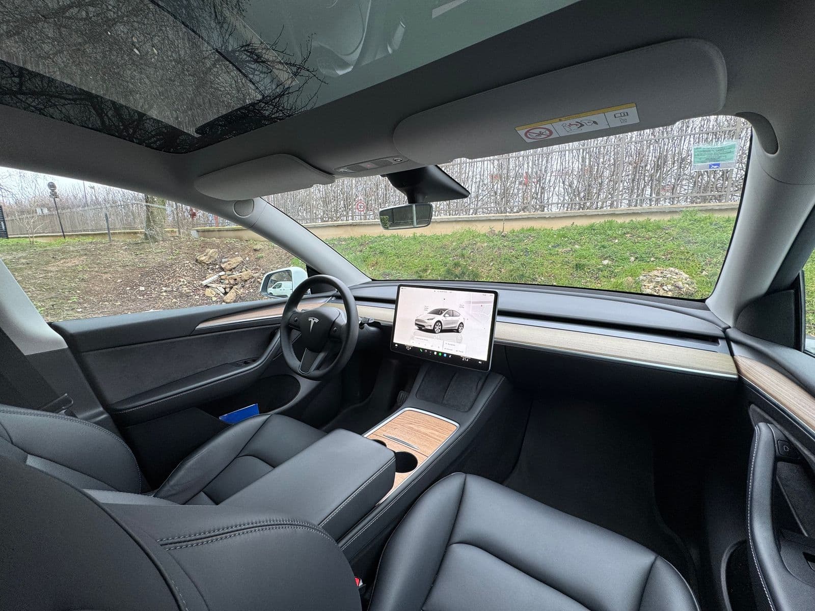 Tesla Model Y Blanc