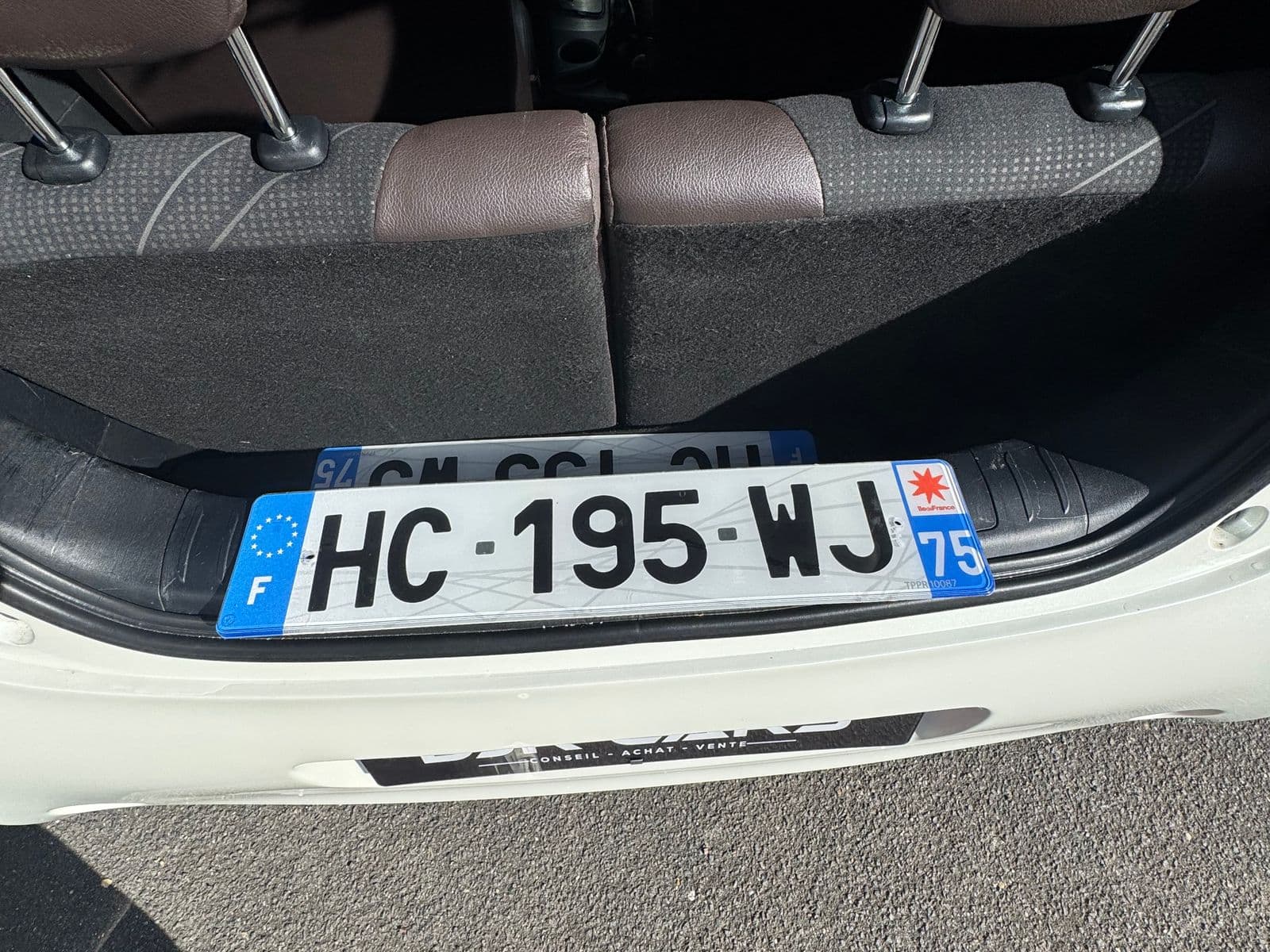 Toyota iQ Blanc