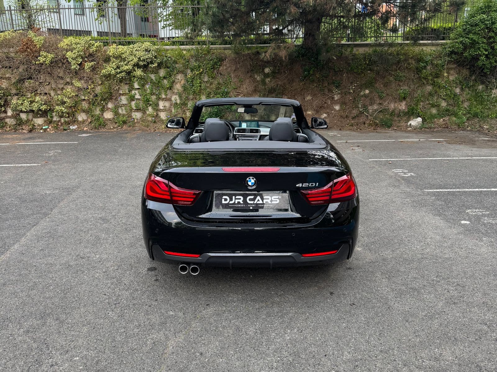 BMW Série 4 Cabriolet 420i M Sport Noir