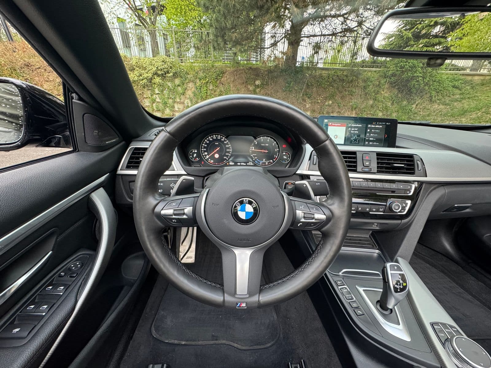 BMW Série 4 Cabriolet 420i M Sport Noir