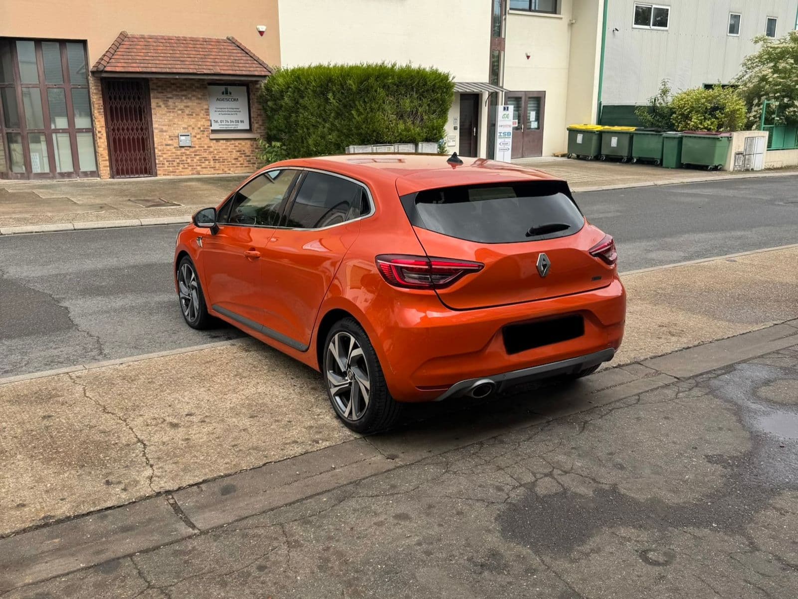 Renault Clio V RS Line Orange