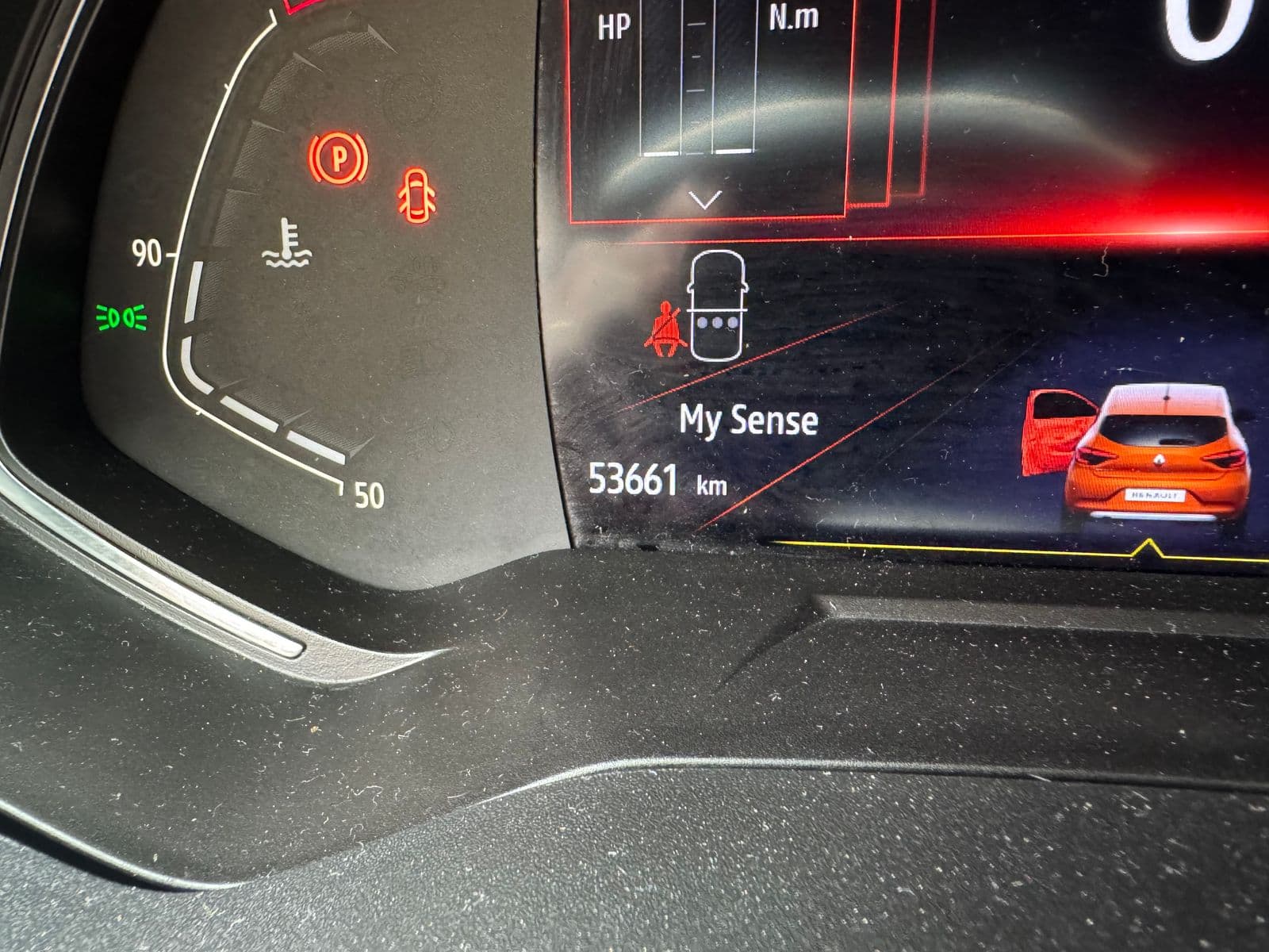 Renault Clio V RS Line Orange