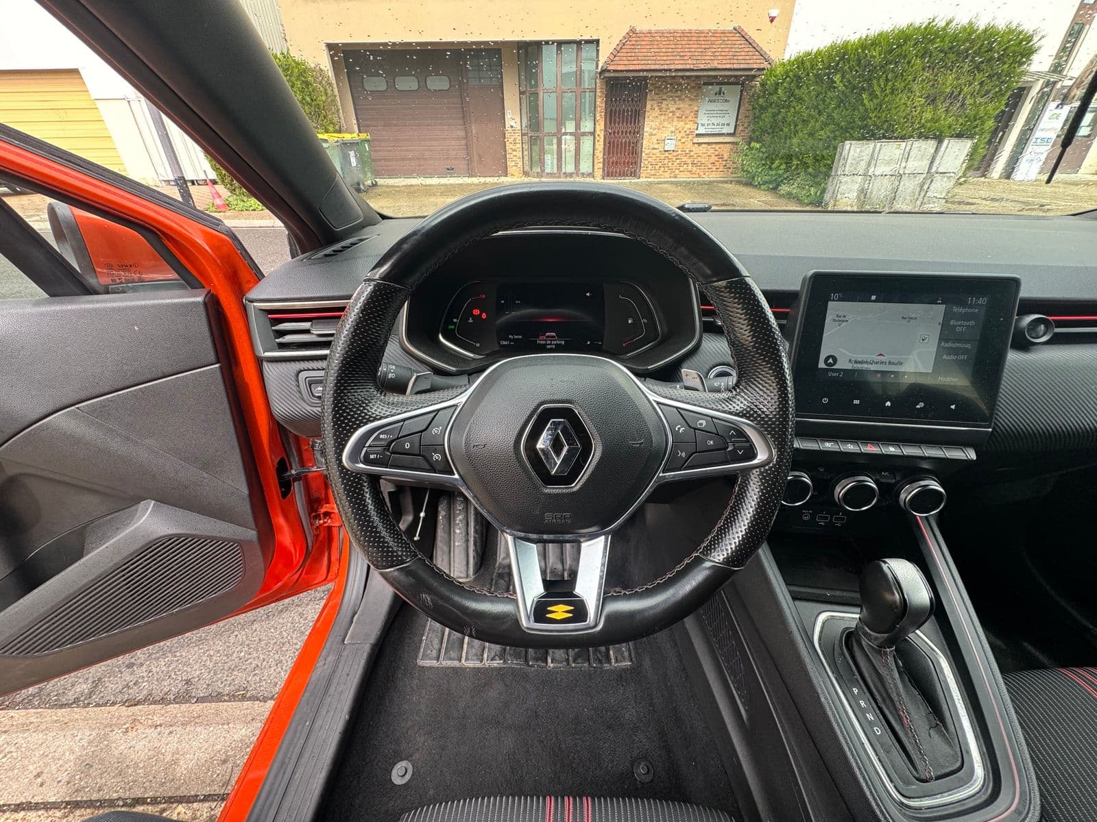 Renault Clio V RS Line Orange