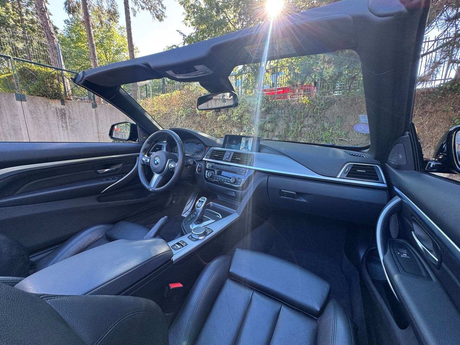 BMW Série 4 Cabriolet 420i M Sport Noir
