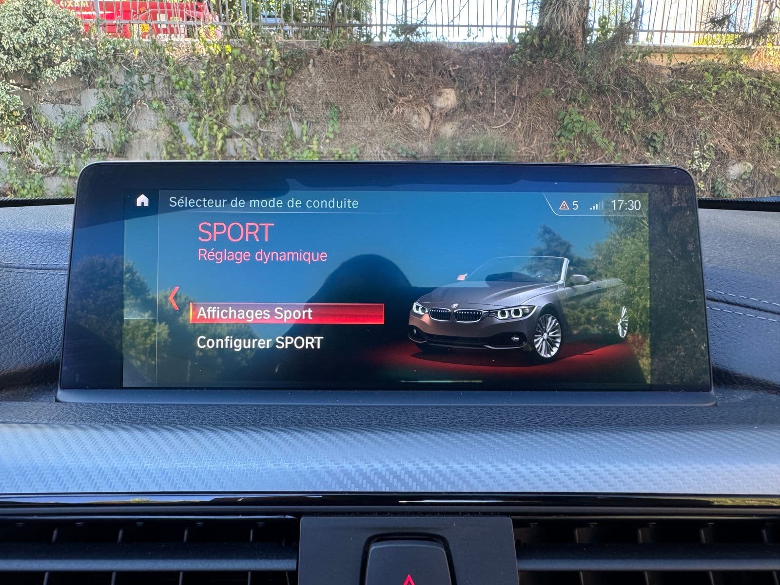 BMW Série 4 Cabriolet 420i M Sport Noir