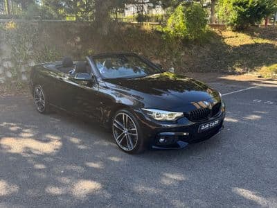 BMW Série 4 Cabriolet 420i M Sport Noir