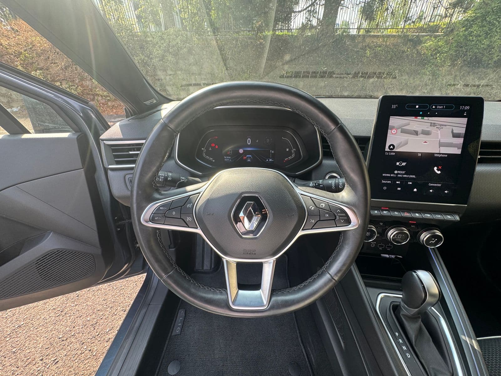 Renault Clio V 1.3 TCe 130 ch EDC Intens Edition One Gris