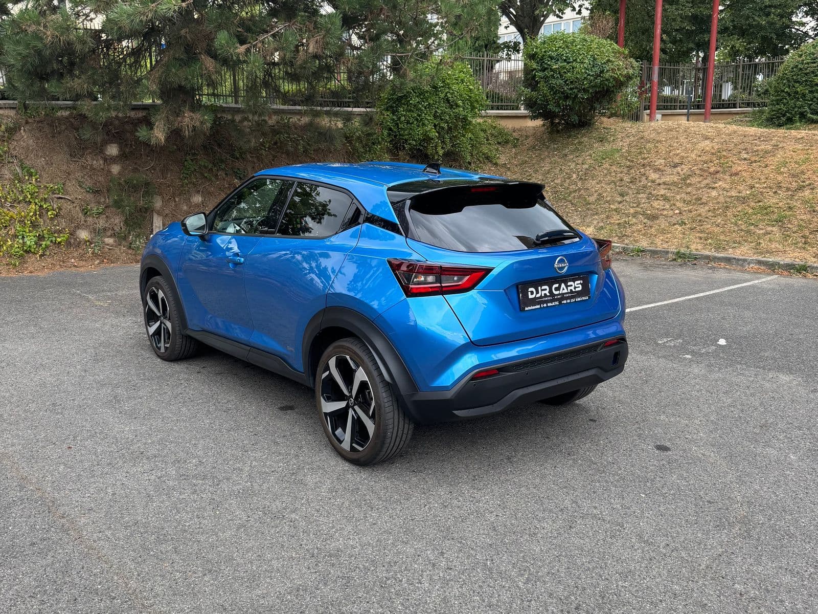 Nissan Juke 1.0 DIG-T 114 ch DCT7 Tekna Bleu