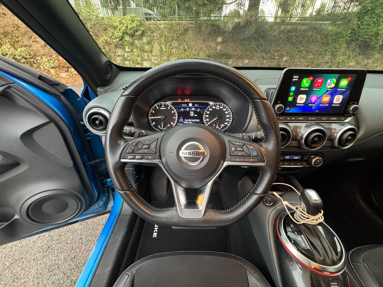 Nissan Juke 1.0 DIG-T 114 ch DCT7 Tekna Bleu