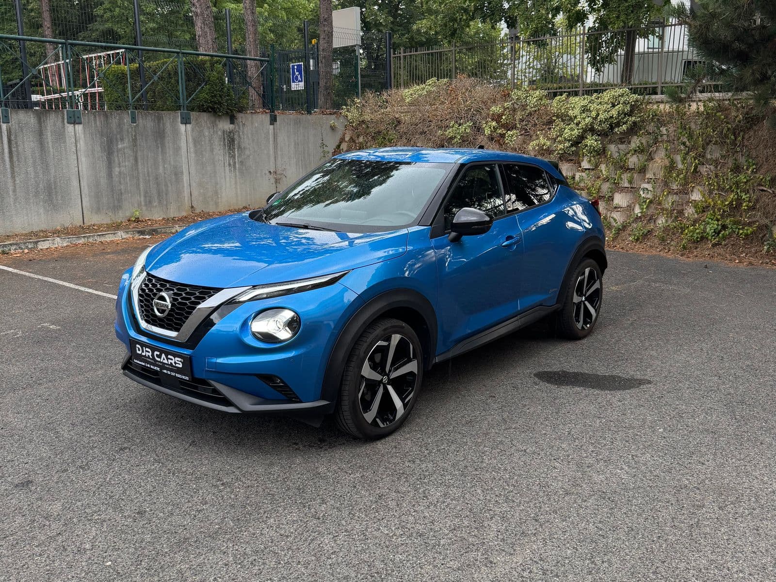 Nissan Juke 1.0 DIG-T 114 ch DCT7 Tekna Bleu