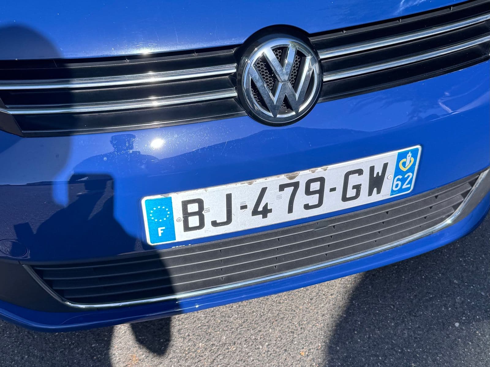 Volkswagen Touran 1.6 TDI 105 ch Confortline Bleu